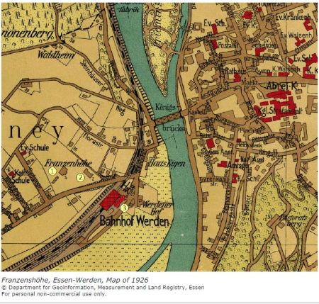 map werden 1926.